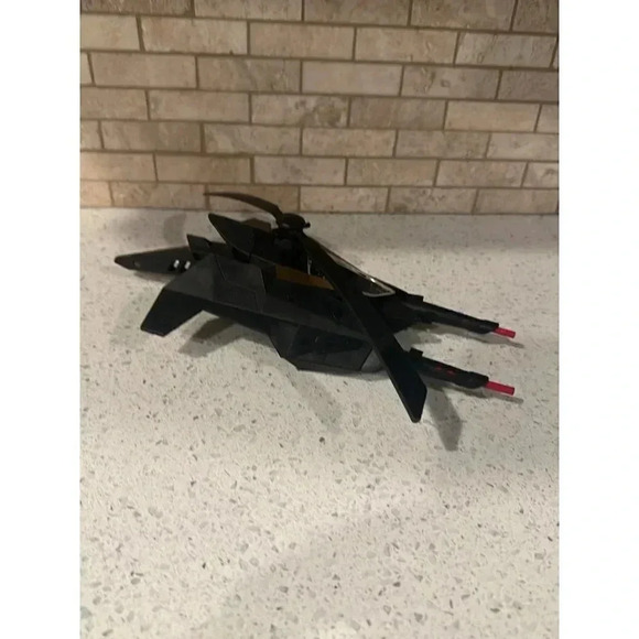 BATMAN The Dark Knight HELICOPTER Moves With Trigger DC Comics 2008 Batcopter sf - Picture 3 of 4